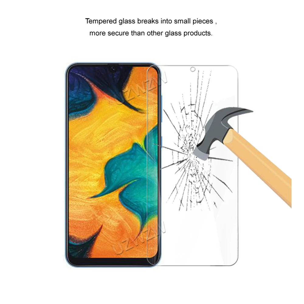 Для Samsung Galaxy A30 Premium 2.5D 0 26 мм закаленное стекло Защита для экрана Защитная пленка HD