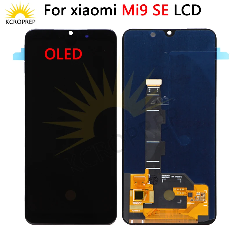 ЖК-дисплей для Xiaomi MI 9 SE экран с разблокировкой по отпечатку пальца сменный