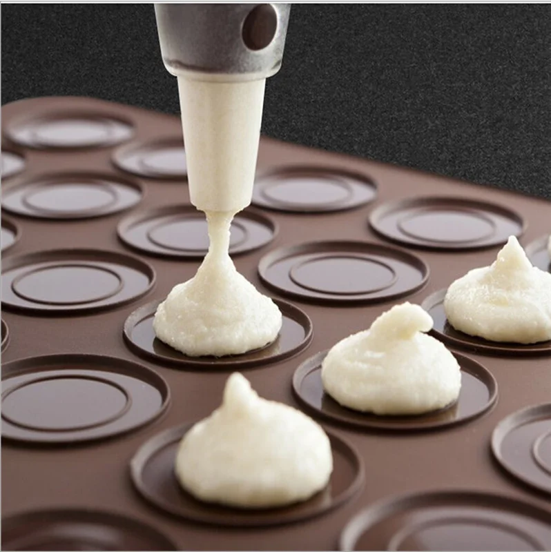 Силиконовые чехлы в форме печенья на мгновенной проявки Macaroon Кондитерские печи