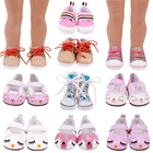 7 см кукла обувь красивый расшитый блестками кот, кролик для дял 18-дюймовой куклы 43 см для ухода за ребенком для мам-новорожденная кукла, игрушки для девочек, игрушки, куклы нашего поколения аксессуары