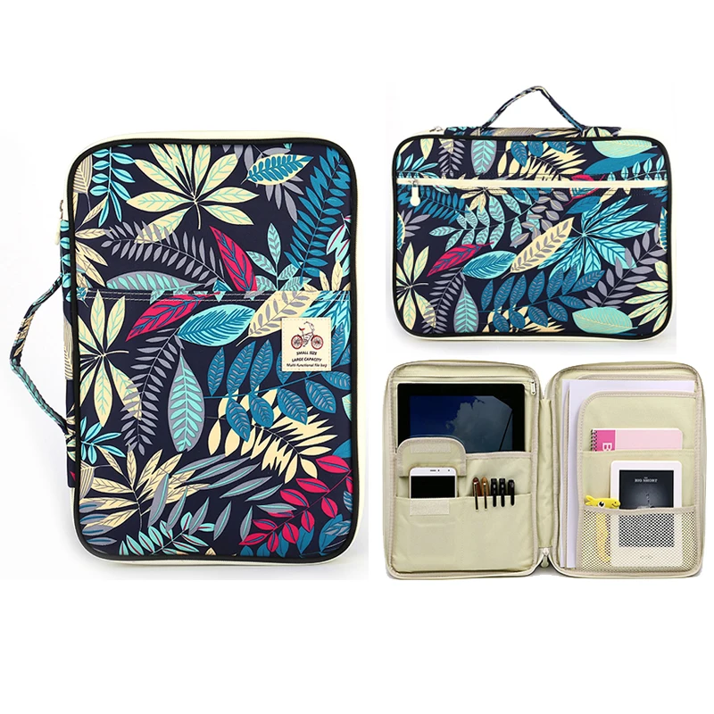 Папка А4 многофункциональная нейлоновая непромокаемая для документов и