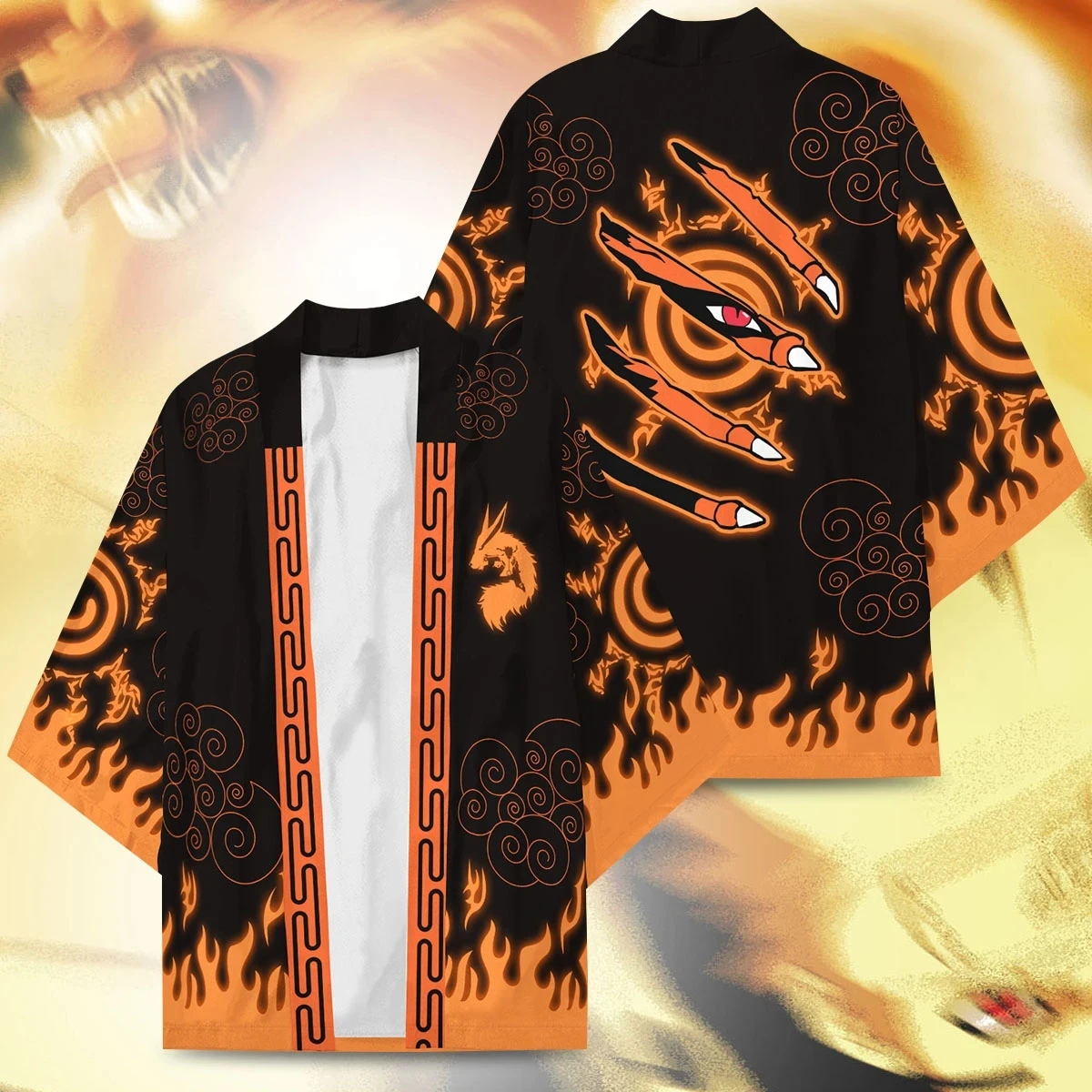 Новые костюмы для косплея Hokage ниндзя Конохи Какаси Шаринган кимоно Саске накидка