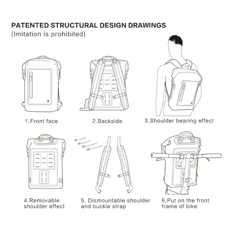 

Rhinowalk Bike Handlebar Bag,Bike Front Bag Road Bike Bag Bike Frame Bag Bike Basket Bag Bicycle Bag