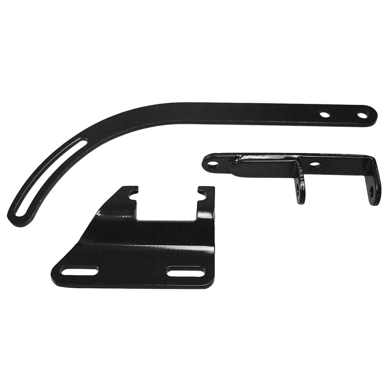 Для Chevy SBC черный Кронштейн генератора короткие водонапорные насосы со стороны 283