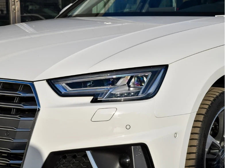 Для audi A4L- корпус фары черный корпус крышка объектива абажур фара черная основа черный пластиковый дом черный корпус