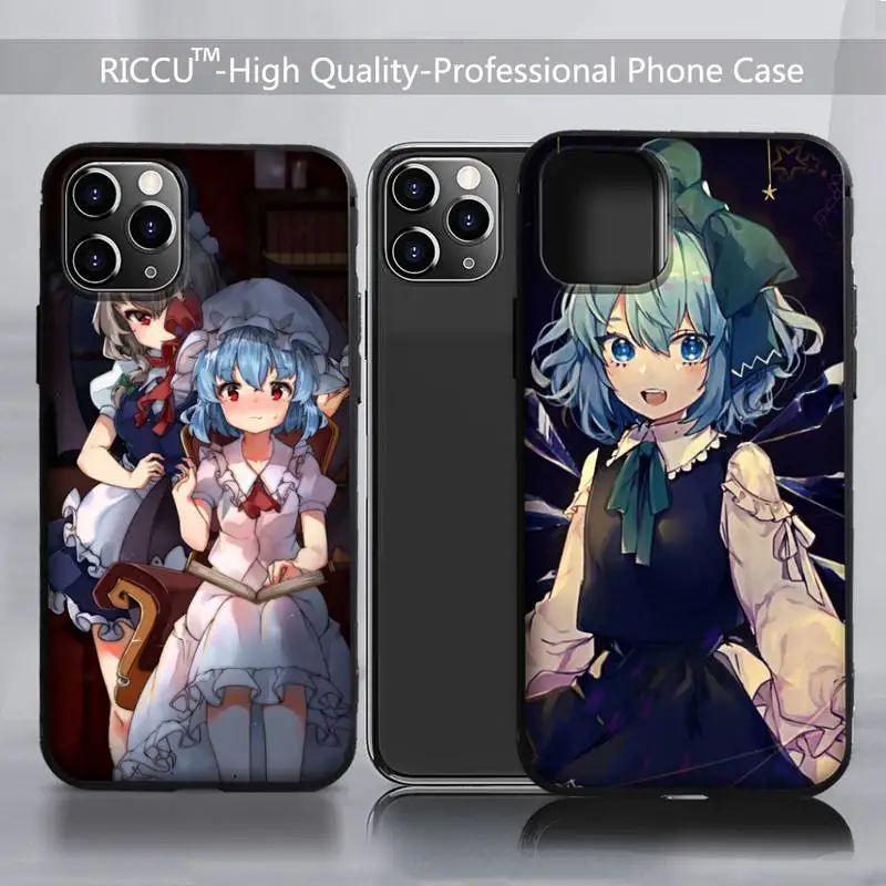 Чехол для телефона с японским Аниме Touhou iphone 11 12 13 Pro 13mini Max X XR XS MAX 7 8 plus 6s 6 2020 se чехлы
