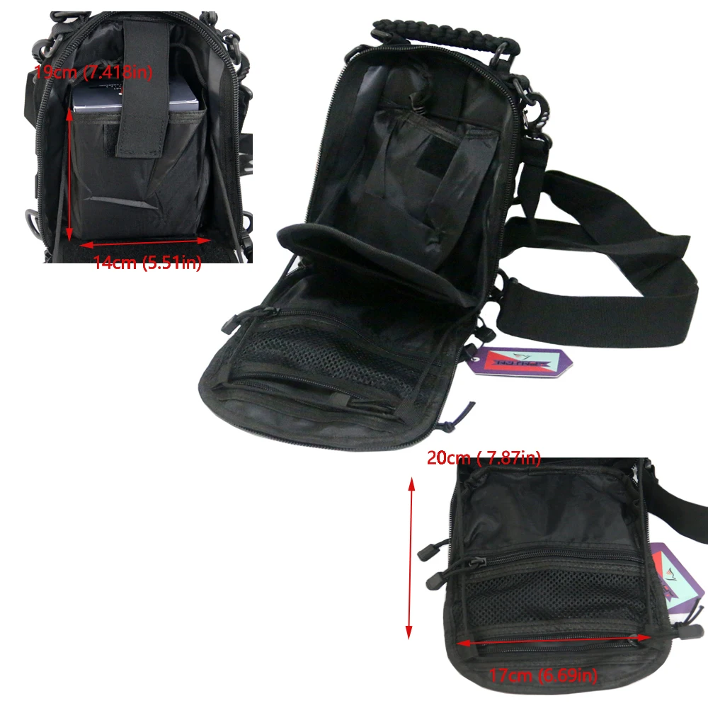 Сумка-слинг WJTWZY Molle для охоты сумка через плечо