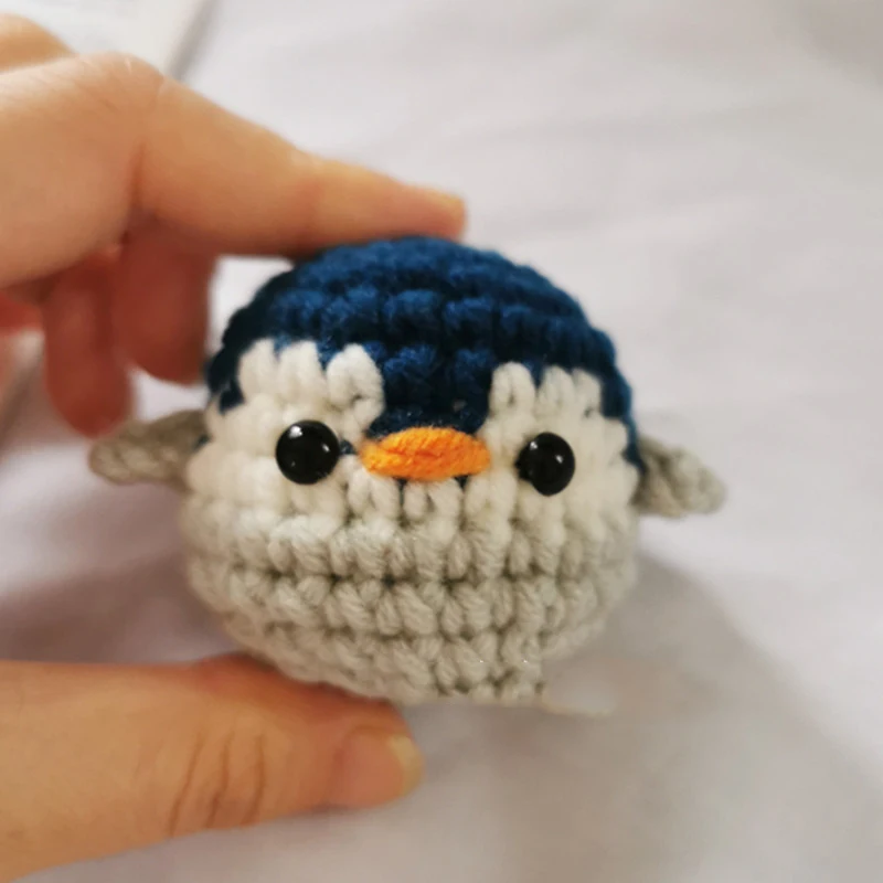 Шерстяной вязаный крючком кулон ручной работы DIY Материал Пакет вязаные животные