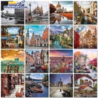 Масляная краска по номерам на холсте, 40 х50 см