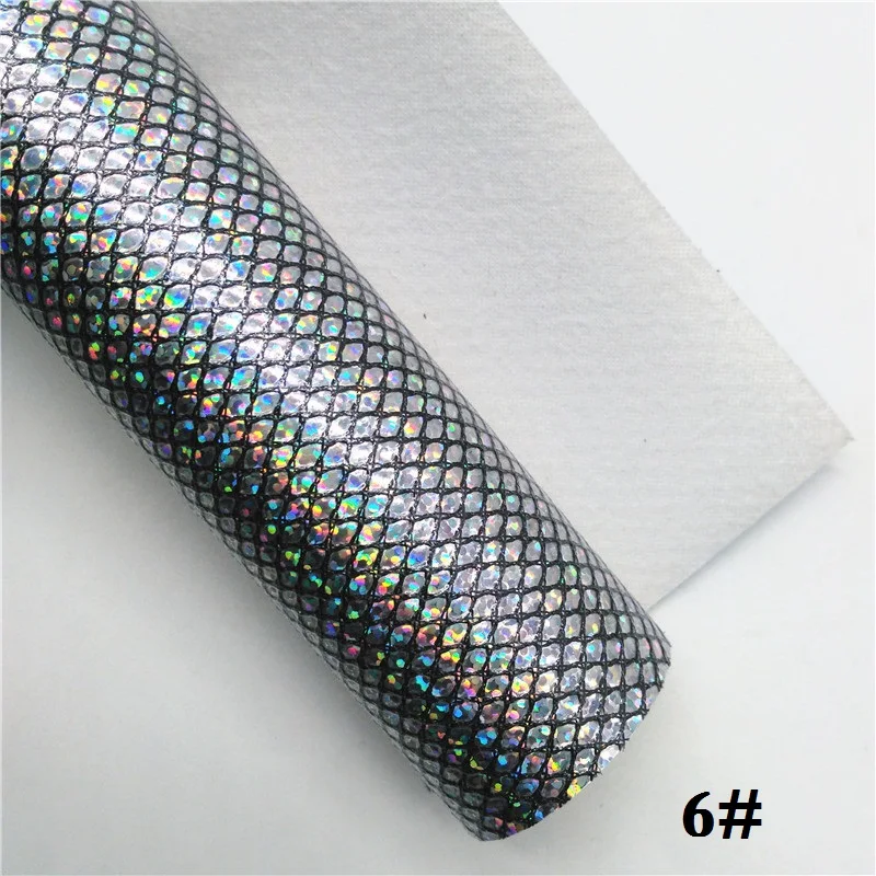 6 Glitterwishcome 21X29 см A4 размер винил для бантов переливающийся Блестящий Бриллиант кожа Fabirc искусственная кожа листы для бантов, GM650A - Цвет: 6