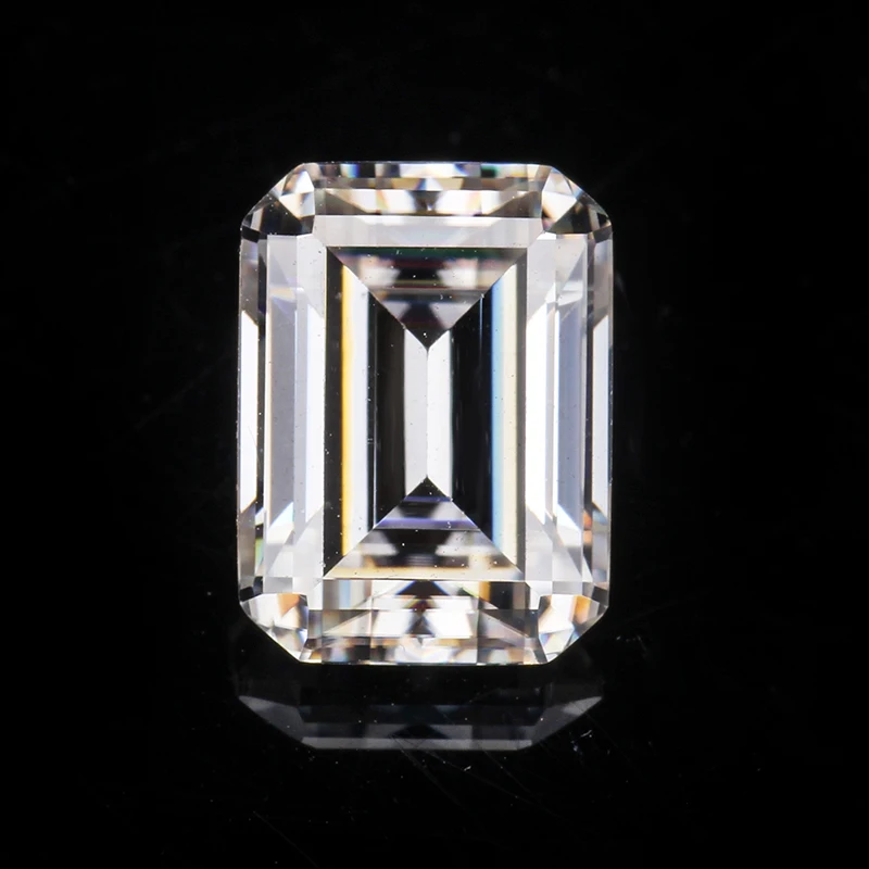 Starszuan GH fancy oct изумруды Муассанит драгоценные камни 8*10 мм 4ct высокое качество Тест