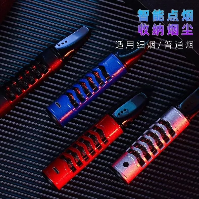 Металлическая зажигалка с USB защита от пыли аксессуар для сигарет аксессуары