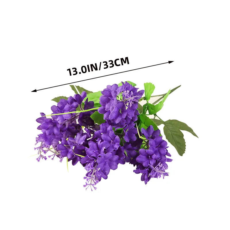 Искусственные цветы Гиацинтовый букет искусственные растения День Святого