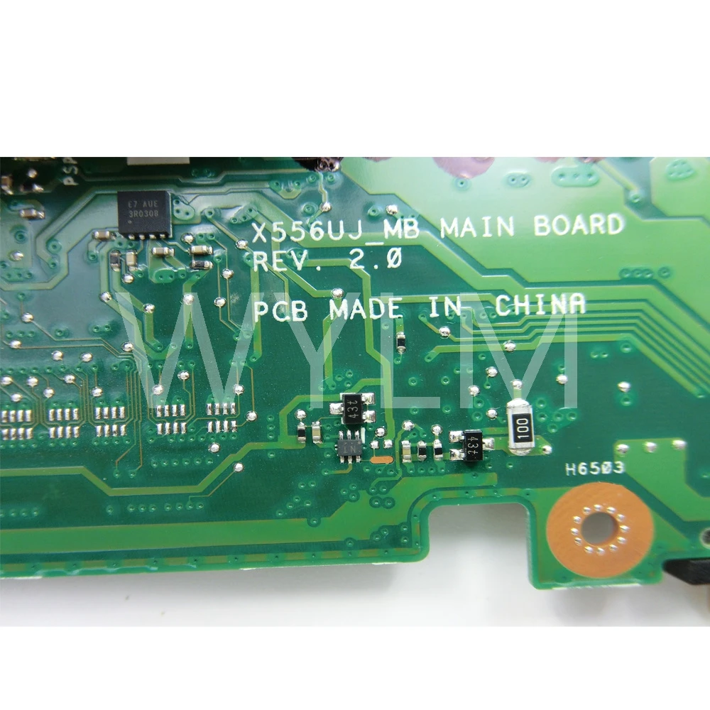 x556ub i7 6500 cpu gt940m 2gb vram 8gb ram mainboard rev 2 0 for asus x556ub x556uj laptop motherboard 100 test free shipping free global shipping