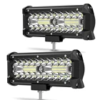 12 В 24 в 6000 К Светодиодный прожектор 4 и 7 дюймов светодиодный рабочий светильник для внедорожников 4x4 Atv лодки автомобиля Барра светодиодный светильник s