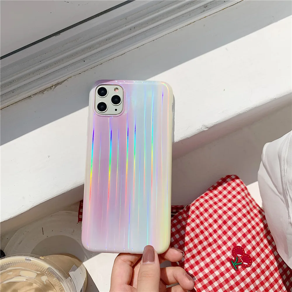 Fashion Matte Phone Case For iPhone 7 8 Plus X XS Max XR Lovely Leaves Patterned Hard Back Cover 11 Pro | Мобильные телефоны и