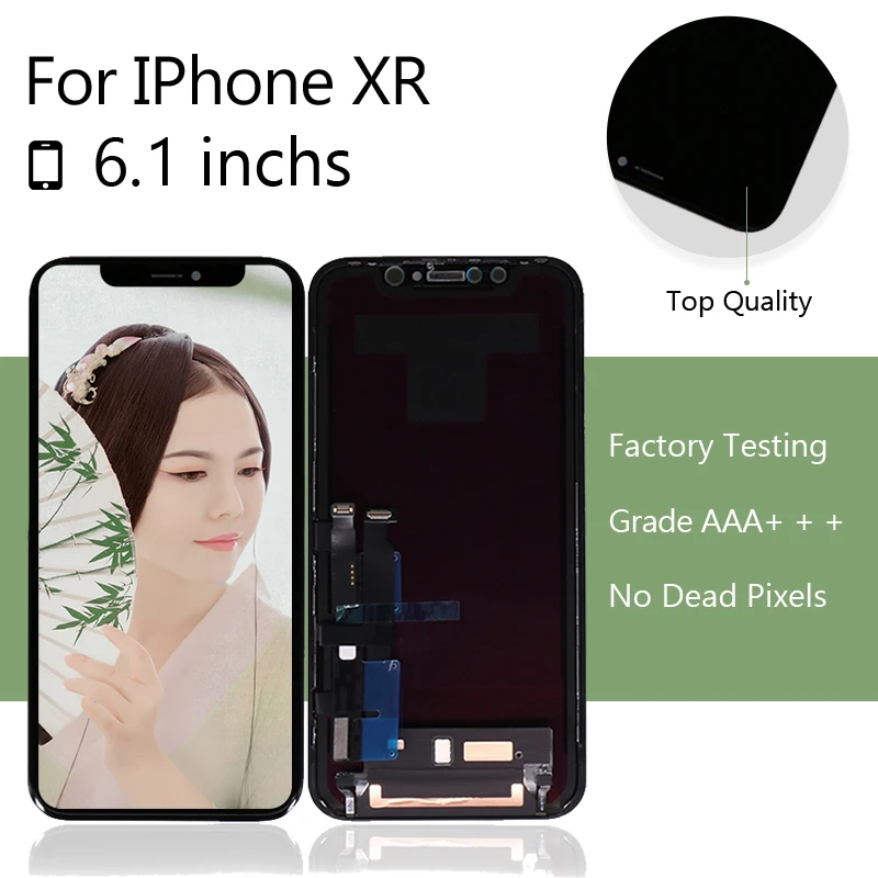 Для iPhone X XS XR MAX ЖК-дисплей кодирующий преобразователь сенсорного экрана в сборе