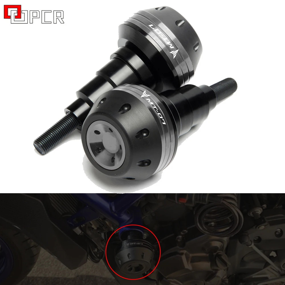 

For YAMAHA MT-07 MT07 MT 07 2014-2020 2021 Motorcycle Falling Protection Frame Slider Fairing Guard Anti Crash Pad Protector