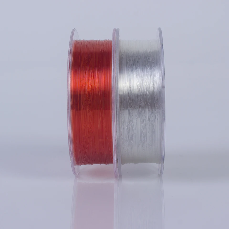 Нейлоновая фторуглеродная высокопрочная рыболовная леска 100 м однонитевая