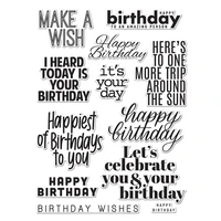 birthday greetings transparent clear stamps 2021 new stamp for diy scrapbooking photo album paper crafts cards making stamps