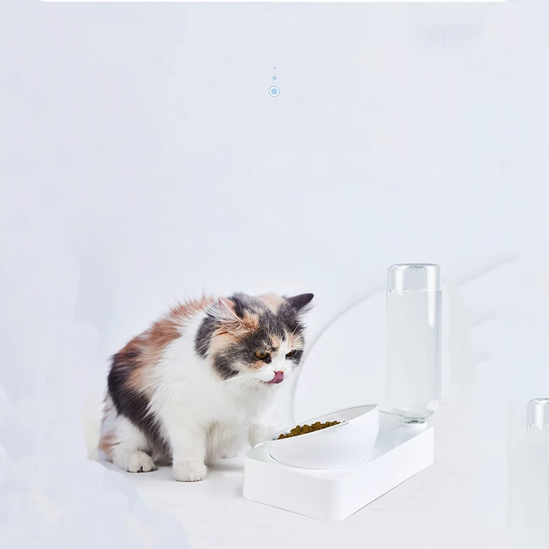 Продукция для домашних животных двойная собачья миска кошек автоматический