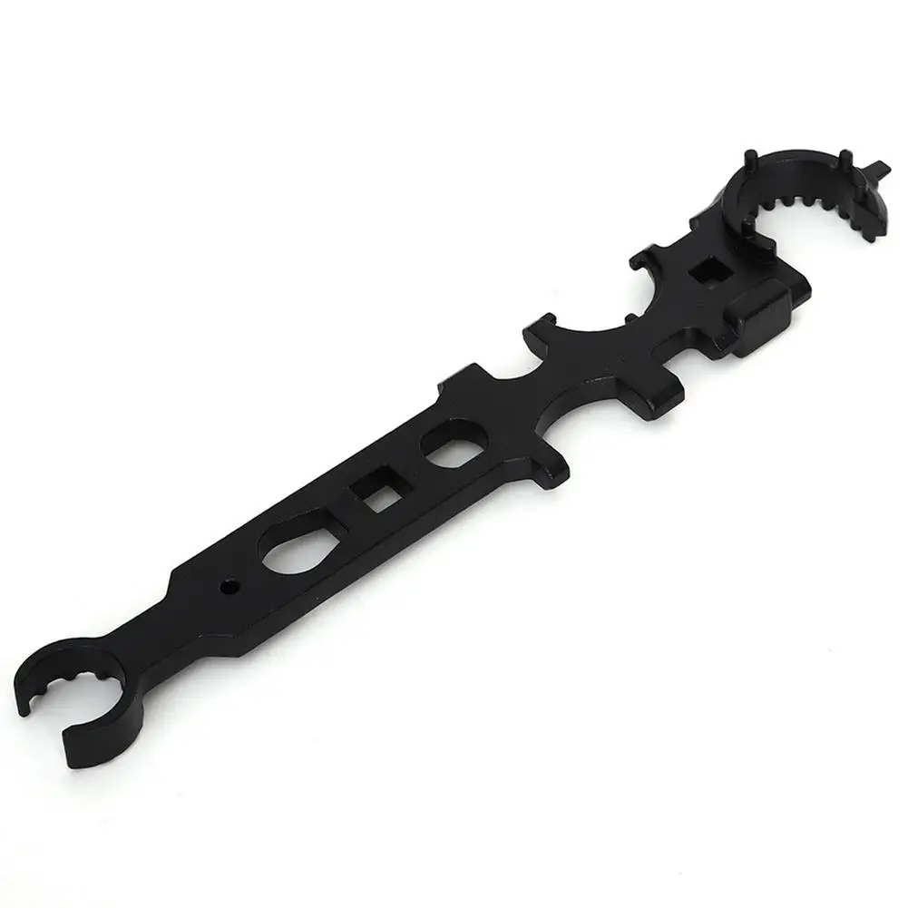 

AR15 M4 M16 Wrench 8 in 1 Multifunctional Combination Armor Wrench Tool Stock Barrel Alloy Steel Wrench Outdoor Hunting Accessor