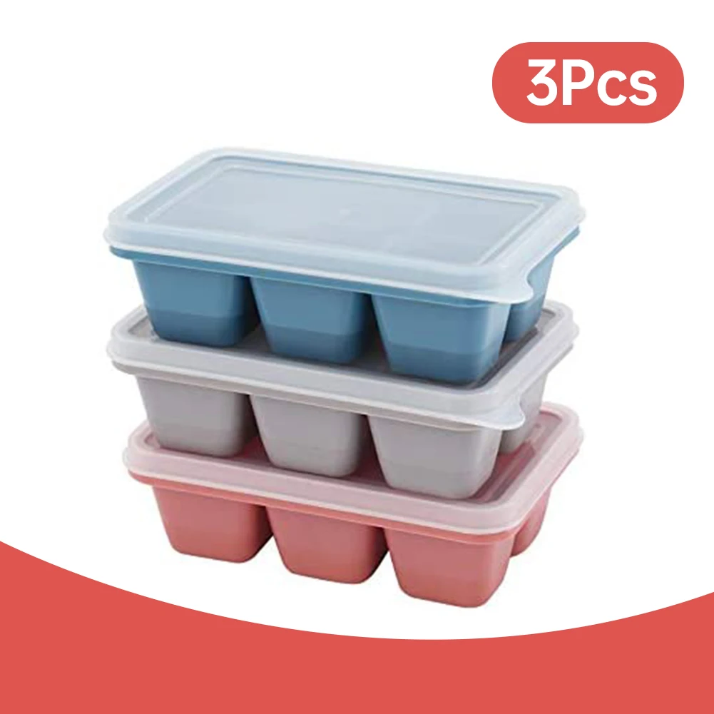 

Silicone Ice Tray Food Grade Home Lid DIY Ice Cube Mold Square Shape Ice Cream Maker Kitchen Bar Ice Cream Tool Accessories
