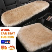 long wool sheepskin seat covers full set frontrear sheepskin fur car seat covers wram sofa seat wool cover plush for suv trucks