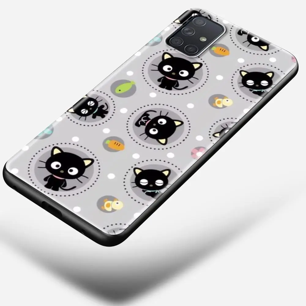 

Cat Cute Cartoon Luxury Soft TPU Coque For Samsung Galaxy A21 EU A21S A12 A02S A51 A71 Shockproof Cover A11 A31 A41 Case