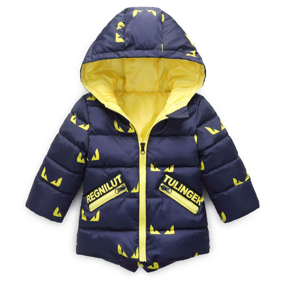LILIGIRL Winter Baby Boys Girls Clothes Thicken Children Warm Jackets Coat Kids Sports Hooded Outerwear Clothing | Детская одежда и