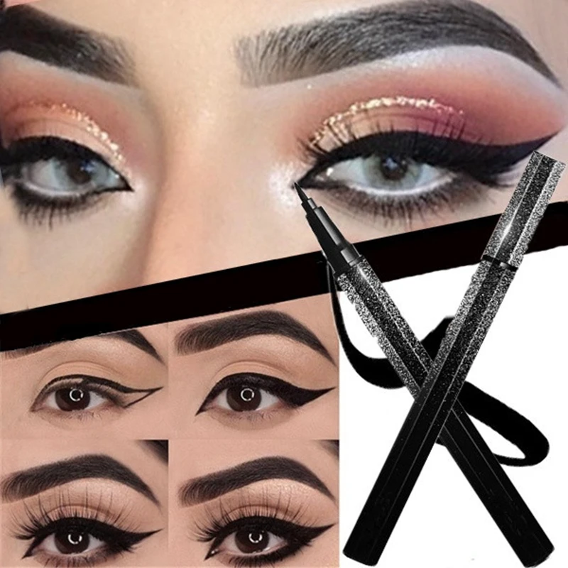 Звездное небо подводка для глаз карандаш черный жидкий водостойкий стойкий