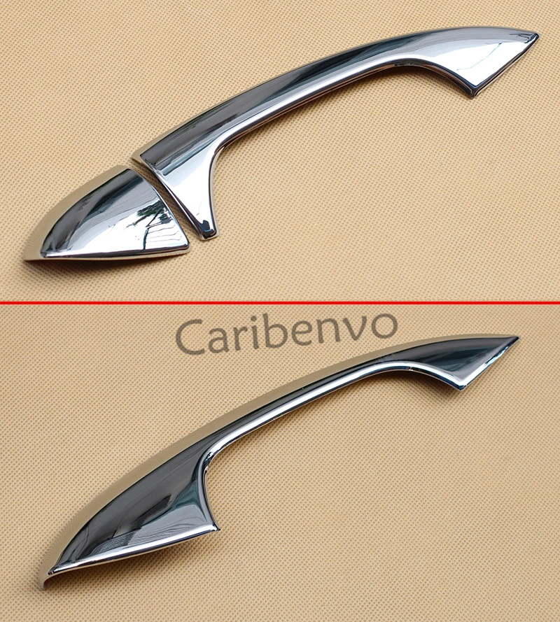 4 шт./компл. глянцевый хромовые автомобильные дверные ручки крышки для 2016 2019 Mercedes