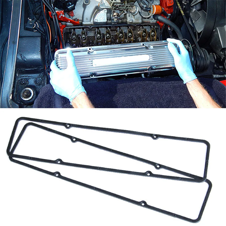 

Прокладка крышки клапана стальной сердечник резиновый многоразовый для Chevy 283 305 327 350