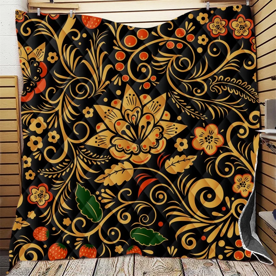 Красивый цветок геометрическое одеяло плед одеяла подарки на день рождения