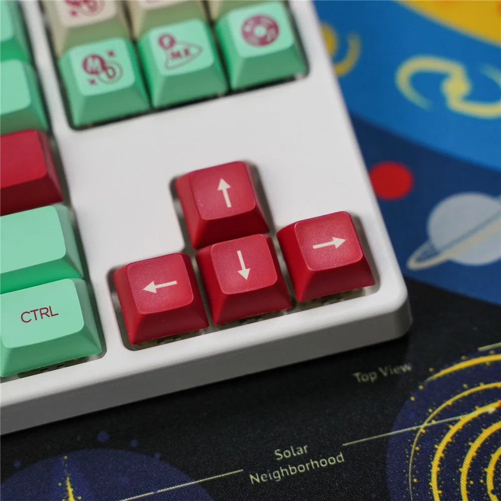 1 комплект колпачки для клавиш XDA profile Jukebox MX switch механическая клавиатура PBT с