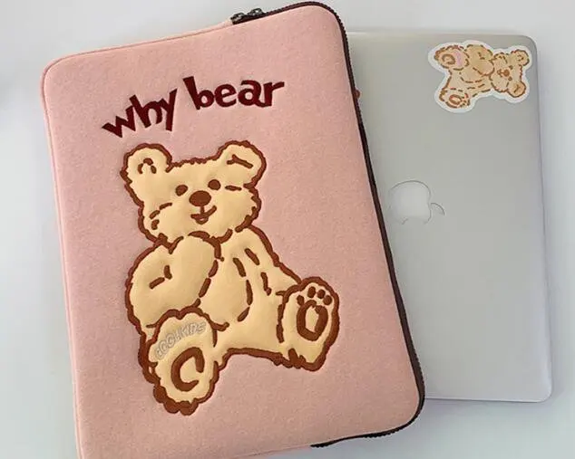 

Cute cartoon flat storage bag protection suit ipad bag air3/2 liner bag 11 inch 10.5