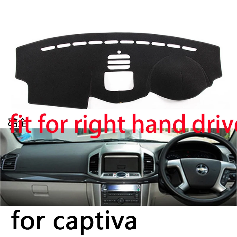 Для Chevrolet Captiva 2010 2011 2017 автомобильный Стайлинг тире коврики наклейка на приборную