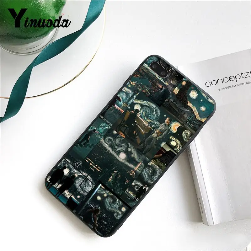 Yinuoda клип художественная поделка-чехол для телефона чехол iPhone 6S 7 7plus 8 8Plus X Xs MAX 5 5S XR