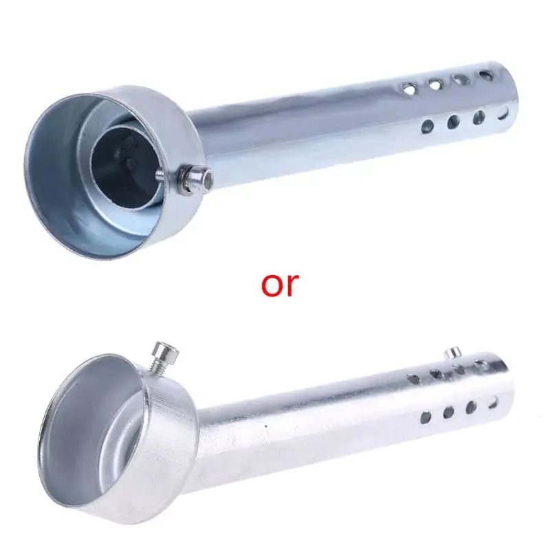 X7AE Универсальный 48 мм мотоцикл угловой вставка выхлопа перегородка концы могут