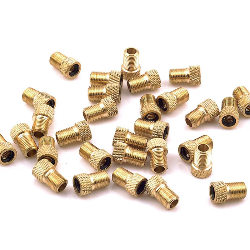 10 шт. медный адаптер клапана для велосипеда Аксессуары велосипеда|Клапан| |