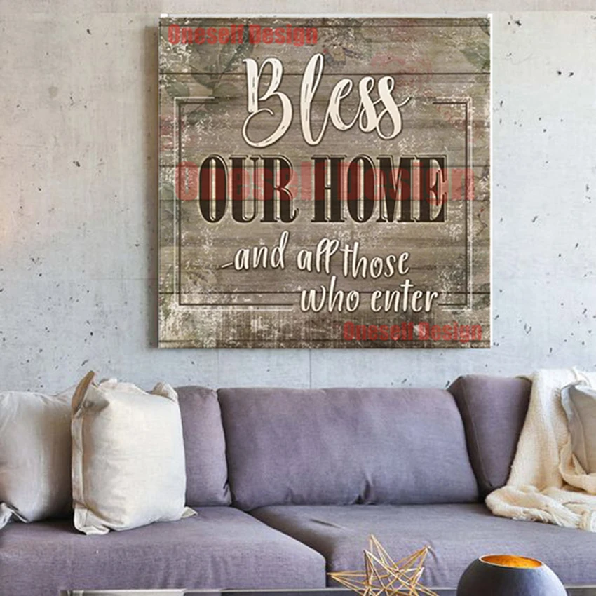 

2020, полноразмерная Алмазная картина bless our home, алмазная вышивка 5d full love, Алмазная мозаика 5d, распродажа, наклейка на стену livingtoom