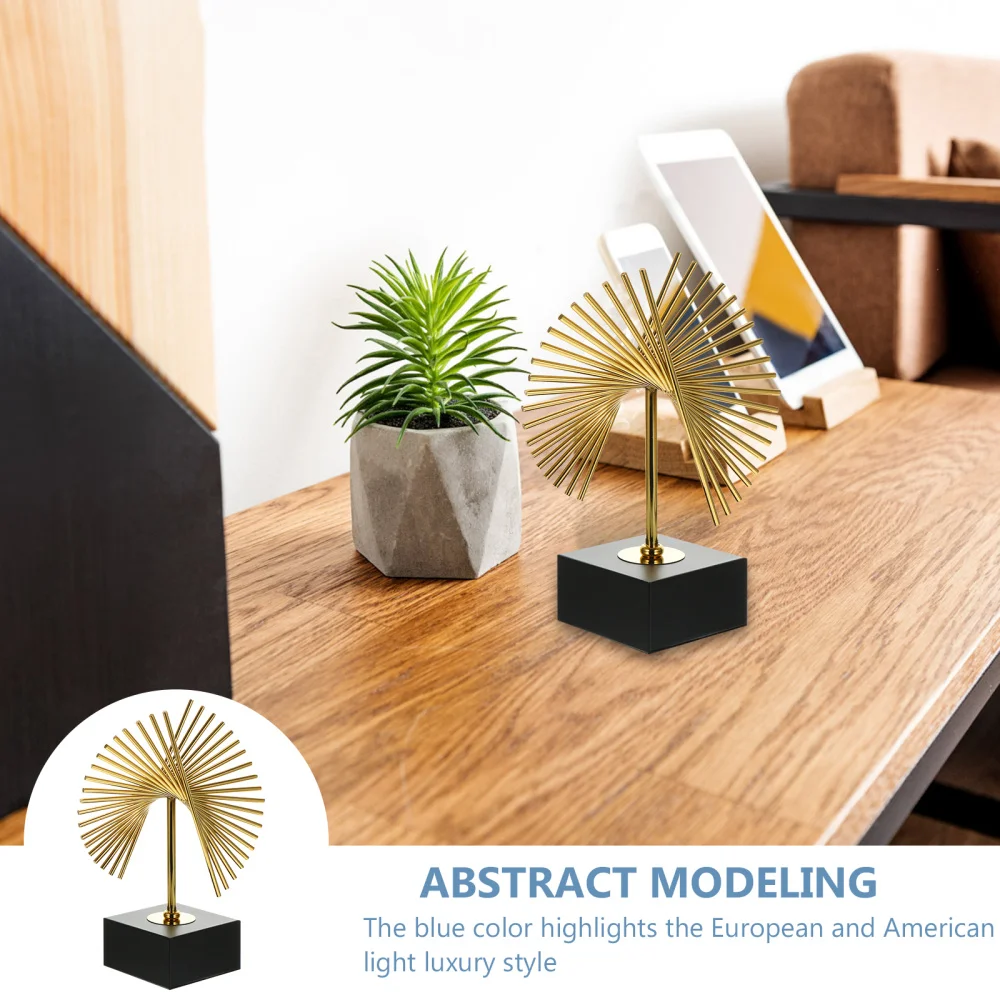 

1Pc Iron Art Ornament Bookshelf Art Ornament Personalized Metal Art Decor