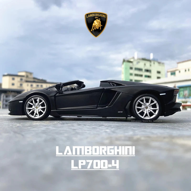 Maisto 1:24 Lamborghini LP700 4 спортивные моделирование брелок для автомобильных ключей