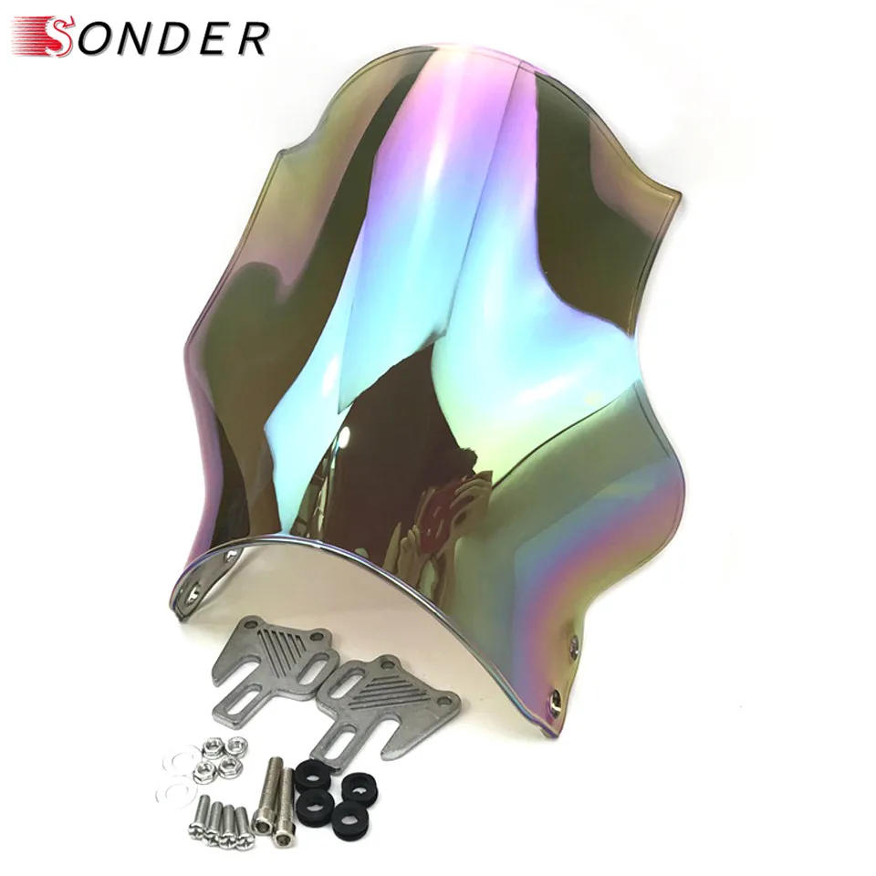 Универсальное лобовое стекло для мотоцикла круглый фонарь уличный велосипед