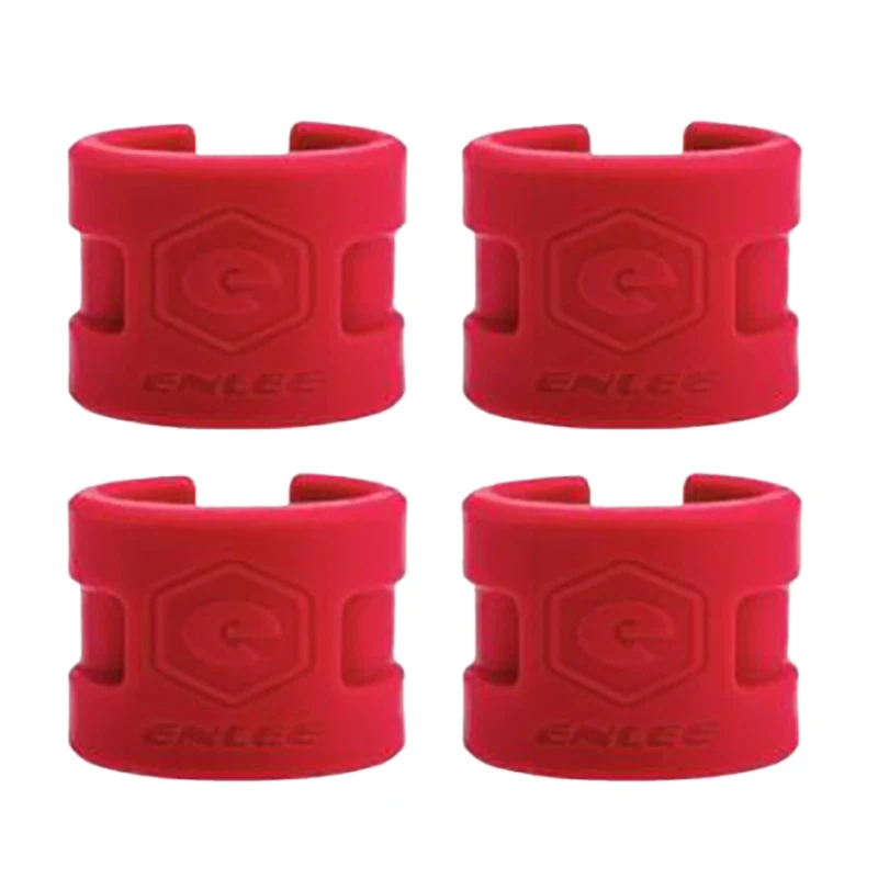 

ENLEE 4Pcs Bike Frame Chain Protector Pad for Folding Bike Fork