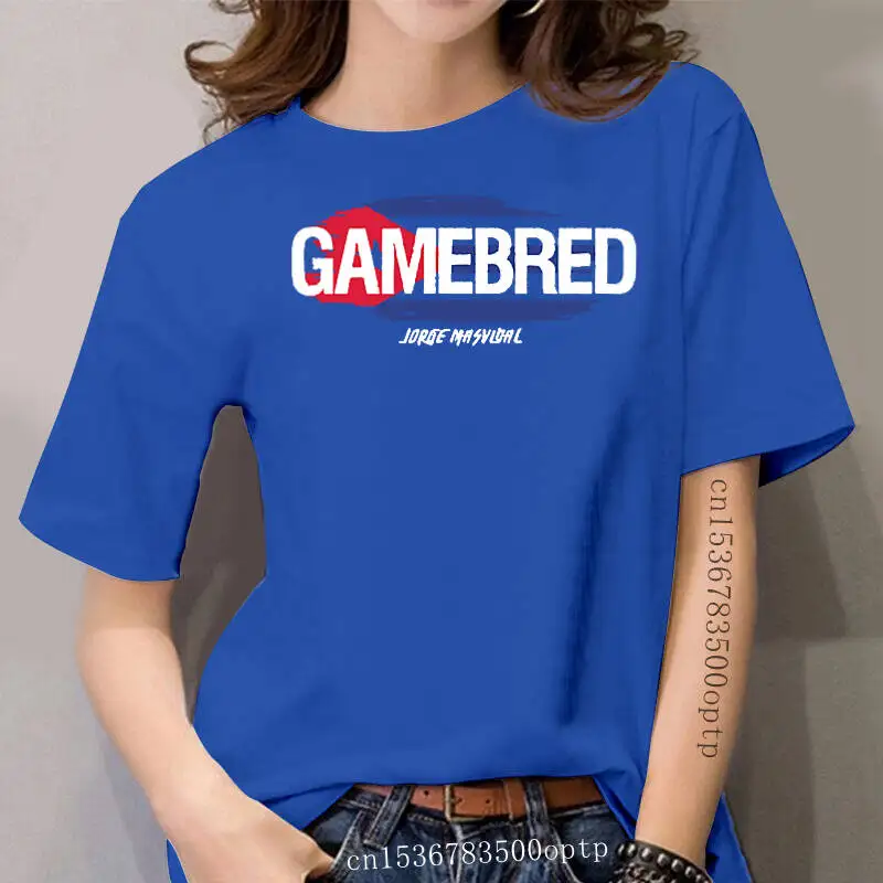 

women tshirt Short sleeve Jorge Masvidal Jorge Masvidal T Shirt(1) O neck Women t-shirt