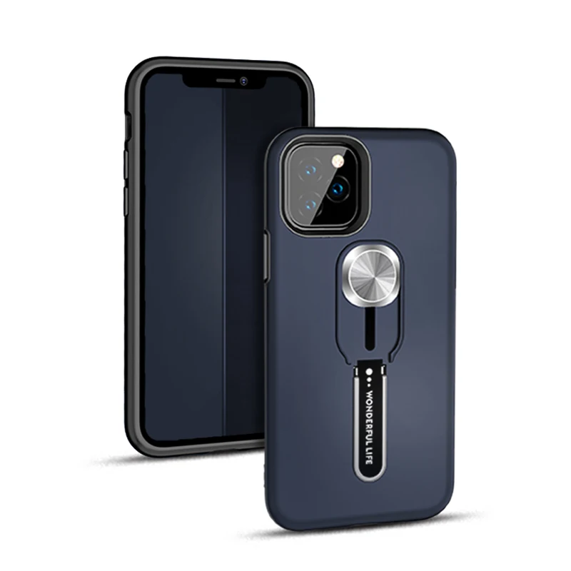 Палец с соединяющей петлёй скрыть стенд держатель Подставка чехол для iPhone 11 Pro MAX