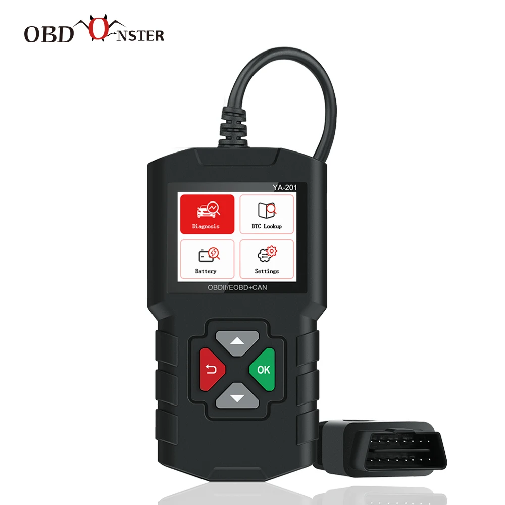 

Автоматический диагностический OBDII/EOBD считыватель кодов, бесплатное обновление, автоматический OBD2 сканер, инструмент с поддержкой графика ...