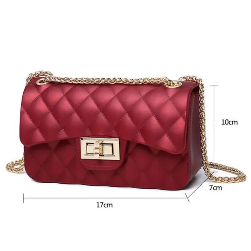 Новая сумка через плечо с ромбовидным узором в Корейском стиле диагональная