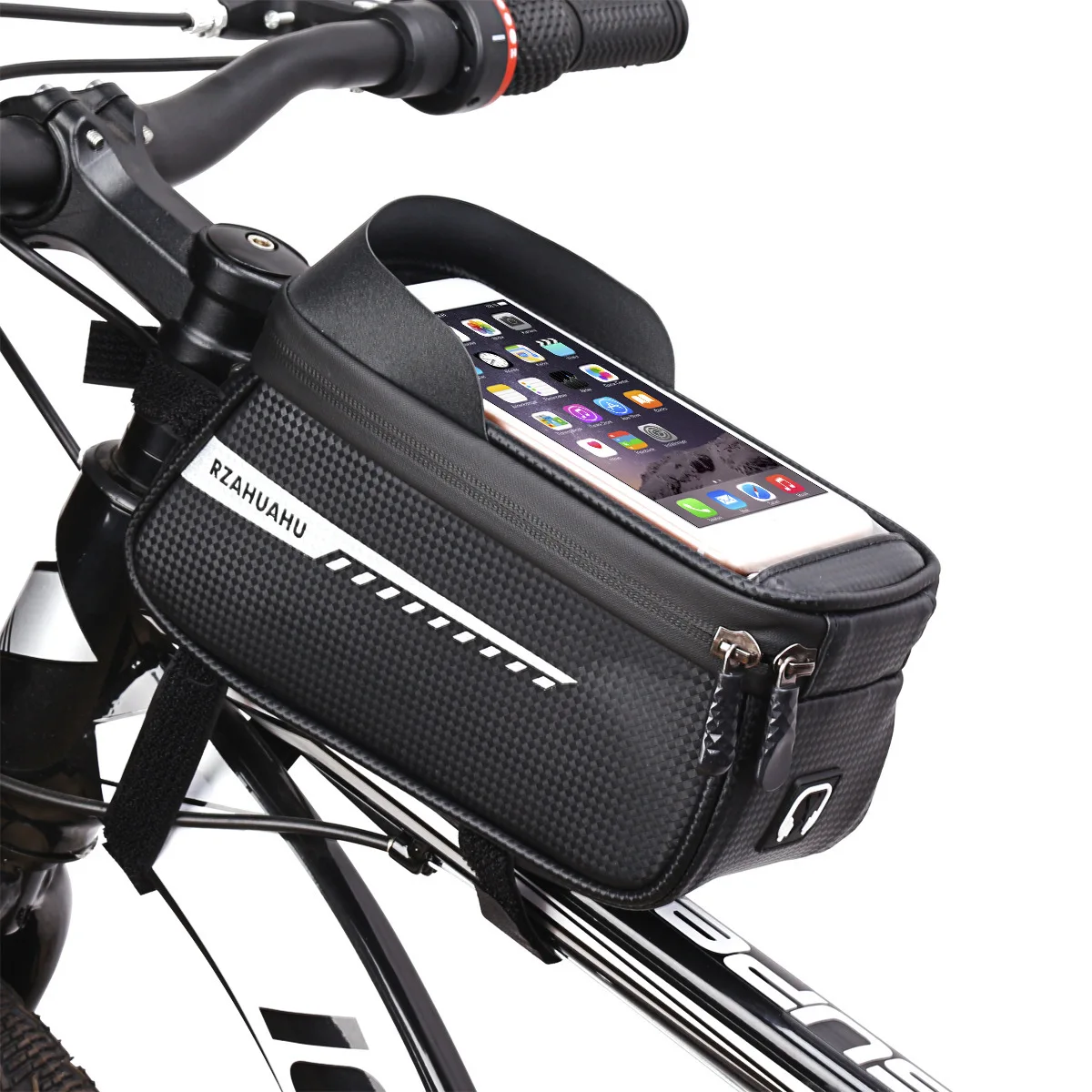 

6.5 Inch Touch Screen Phone Case Bag Top Front Tube Frame Cycling Packet Waterproof MTB Bike Accessories Bicycle Package XA50TQ